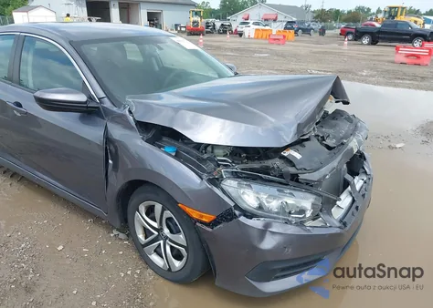 2017 Honda Civic Lx из США, поврежденный, VIN 19XFC2F56HE070881